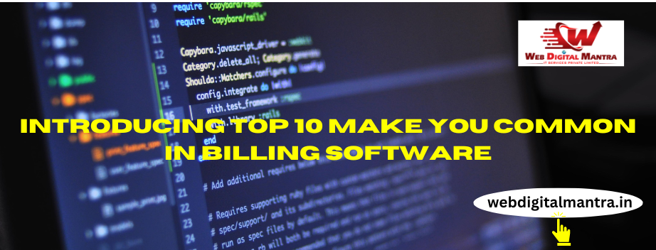 Top 10  BILLING SOFTWARES Services